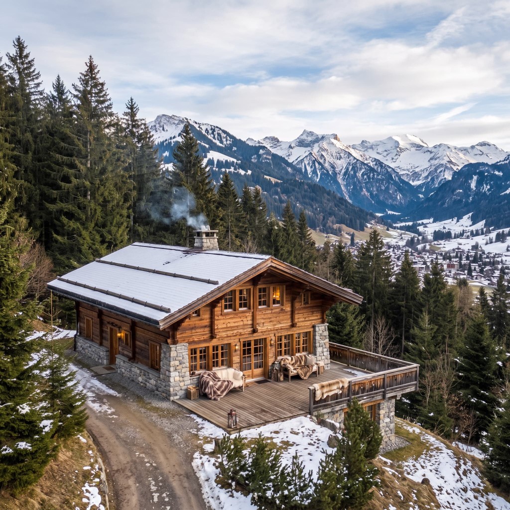 Chalet Grenier after renovation